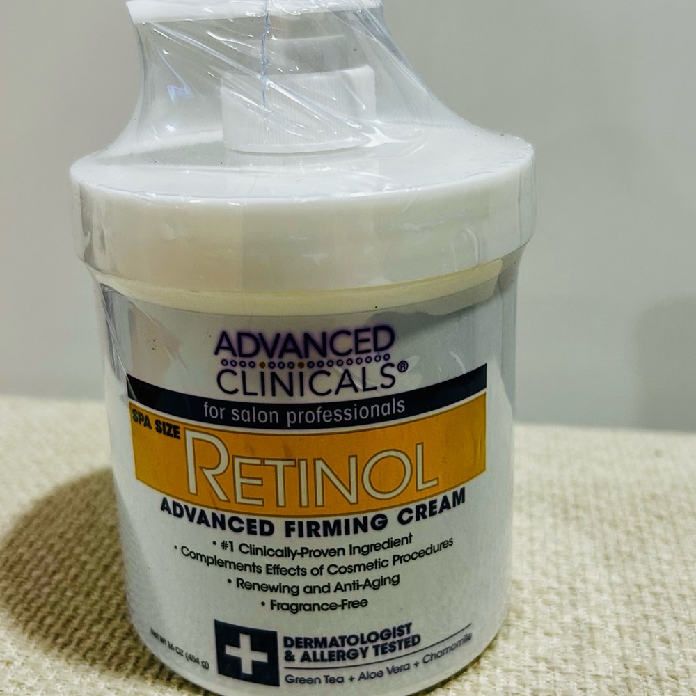 Retinol Advanced Firming Cream - White and Gold